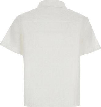 Dunst Womens Shirt Classic Collar White Cotton Blouses