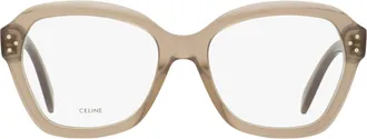 Celine CL50100I Geometric Butterfly Eyeglasses - Gray