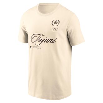 Nike USC Script Nike Mens College T-Shirt in Brown | N19915ASCV-VS3