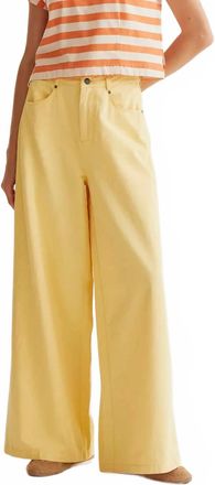 Compa&ntilde;&iacute;afant&aacute;stica Wide Leg Trousers In Yellow