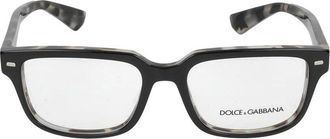 Dolce & Gabbana Stijlvolle Bril 0Dg 3380 3403 - Heren - Brillen - Zwart - 54 MM - Accessoires