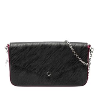 Louis Vuitton Pre-owned Cross Body Bags, female, Black, Size: ONE SIZE Pre-owned Leather Crossbody Bag