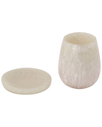TOV Furniture Tov Furniture Rounded Swirl Resin Kiddush Cup