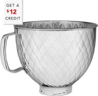 KitchenAid Kitchenaid 5Qt Tilt-Head Quilted Stainless Steel Bowl With $12 Credit