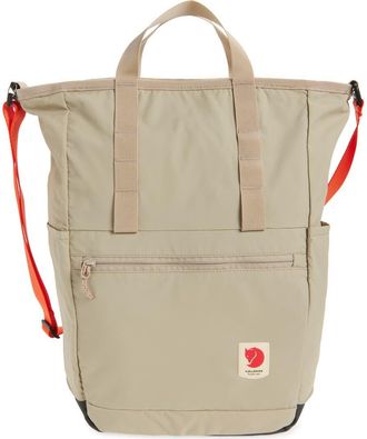 Fj&auml;llr&auml;ven High Coast Totepack Backpack in Fossil at Nordstrom