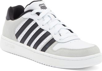 K-Swiss Court Palisades Sneaker in White/gray/black at Nordstrom Rack, Size 7.5