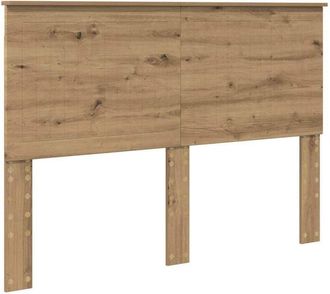 vidaXL Headboard with Headboard Artisan Oak 140 cm Engineered wood vidaXL
