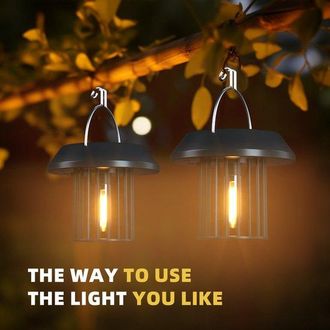 OEM Iluminaci&oacute;n Exterior Con Energ&iacute;a Solar Para Camping, L&aacute;mpara De Patio, Led Impermeable, Sensor Autom&aacute;tico, L&aacute;mpara De Jard&iacute;n, 2 Unidades