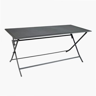 Ozalide Mesa Plegable De Aluminio L 160-p,70-h 75cm