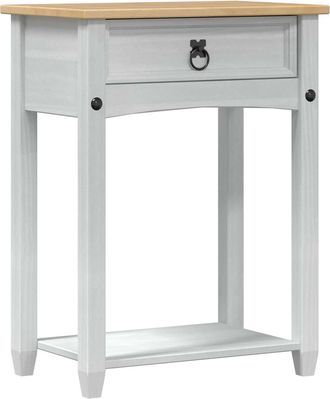vidaXL Mesa Consola 55 X 35 X 73 Cm Madera De Pino Macizo Vidaxl