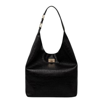 Ermanno Scervino Firenze Shopper - Dames - Tassen - Zwart - Maat: ONE Size Leer