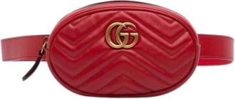 Gucci Borsa a tracolla trapuntata Pre-owned - - Pre-owned - Donna - Rosso - ONE SIZE