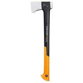 Fiskars Hacha De Corte X24 60 Cm Con Hoja En Forma De M Para Troncos De Hasta 30 Cm De Di&aacute;metro - Fiskars