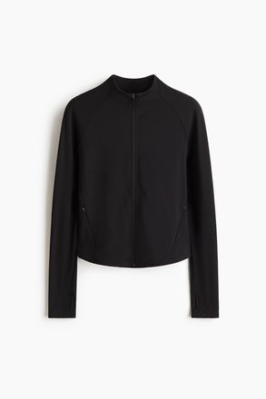 H&M SculptMove Sportjacke - Schwarz
