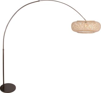 Steinhauer Steinhauer - L&aacute;mpara De Pie - Sparkled Light - Marr&oacute;n - Bamb&uacute;