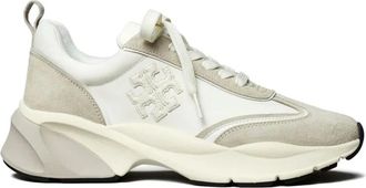 Tory Burch Schoenen, Dames, Wit, 38 EU, Leer, Good Luck Trainer