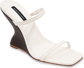 Bcbgmaxazria Westa Wedge Sandal in Gardenia at Nordstrom Rack, Size 7.5
