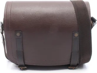 Louis Vuitton Brown Coffee Utah Leather Leather Handbag Shoulder Bag (Pre-Owned)