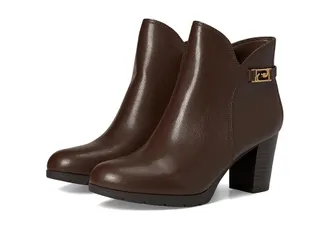 Anne Klein Regency Womens Boots Dark Brown : 7.5 M, Leather