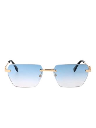 Dsquared2 Eyewear Occhiali da sole con montatura a giorno - Oro