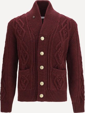 Brunello Cucinelli Cardigan in cashmere a treccia Man 52