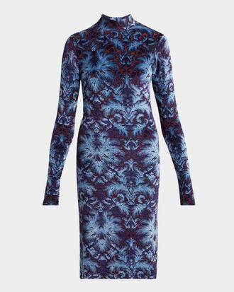 ワンピース ETRO Women Dresses WRHA0224 99IAS19 X0831 PRINT GREY 23819124_54211406_600.jpg
