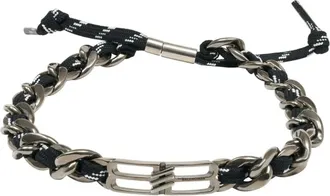 Balenciaga Necklaces, female, Black, Size: ONE SIZE BB Icon Lace Choker