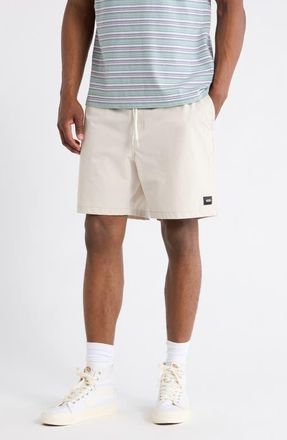 Vans Range Relaxed Water Repellent Shorts in Oatmeal at Nordstrom, Size Xx-Large