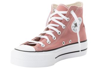 Converse Sneaker CONVERSE CHUCK TAYLOR ALL STAR LIFT PLATFORM, Damen, Gr. 37,5, beige (light saddle, natural ivory), Textil, Schuhe Sneaker