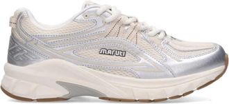 Maruti Nola Silver - Dames - Sneakers - Grijs - 40 EU - Denim - Schoenen
