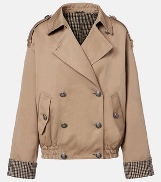 Brunello Cucinelli Cotton and linen jacket
