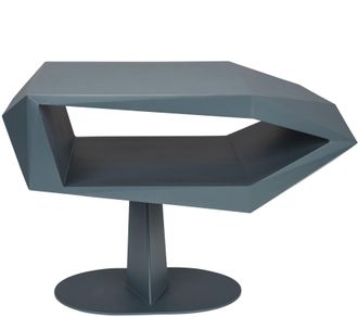 Zuiver Design Beistelltisch North 60 x 40 cm, Schwarz