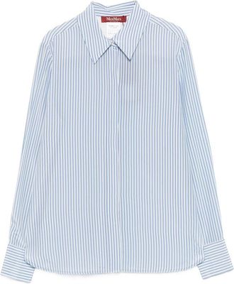 Max Mara Camicie Bianco, Blu-Donna