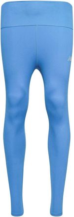 New Balance Dames Harmony Logo Hoge Taille Leggings (Blauw)