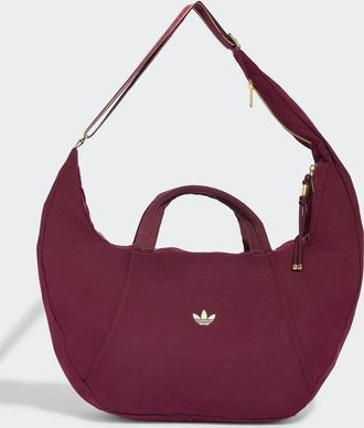 adidas adidas og Sport - Borsa croissant grande colore granata/vaniglia caldo/oro-Marrone