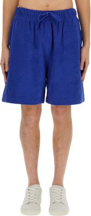 Burberry Blue Relaxed Bermuda Short