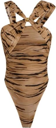 Elisabetta Franchi Mujer, Camisetas, Marr&oacute;n, Talla: L