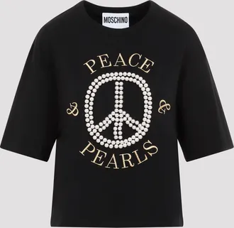 Moschino katoenen T-shirt