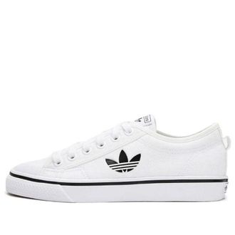 adidas (WMNS) adidas Nizza Trefoil White Black FX9270