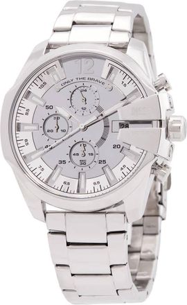 Diesel Baby Chief Chronograph Quartz Silver Dial Watch DZ4652