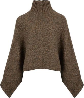 Margaux Lonnberg Margaux Lonnberg - Otis Trui - Dames - Truien - Bruin - Maat: XS Wol