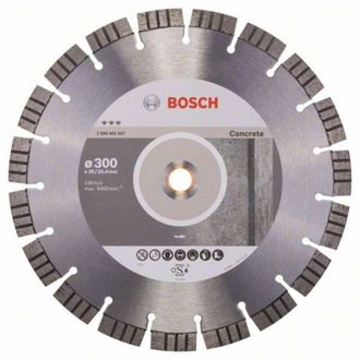 Bosch Pro Concrete Diamanttrennscheibe 300 X 20/25,4 Mm 2608602657
