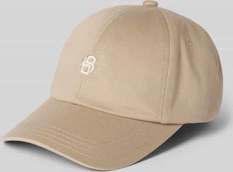 HUGO BOSS Basecap aus reiner Baumwolle Modell ARI-B-ICON in Beige, Gr&ouml;&szlig;e 1