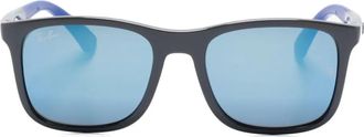Ray-Ban Occhiali da sole rettangolari - Grigio