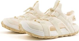 The North Face Womens Explore Camp Sandal In White Dune/gravel