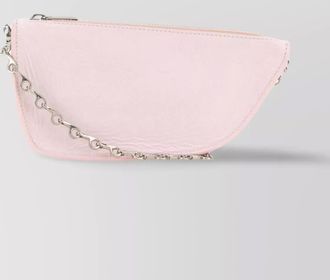 Burberry shield micro lamb leather shoulder bag