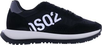 Dsquared2 Lace-Up Low Top Sneakers - Dames - Sneakers - Zwart - 37 EU - Schoenen