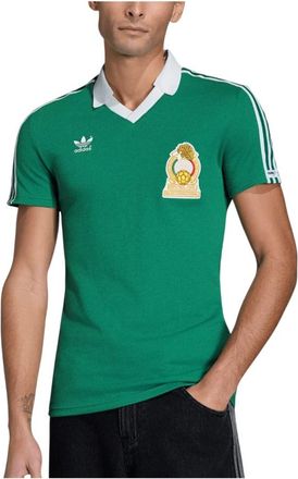 adidas Mexico 1986 Home Jersey - Heren - Fitness - Groen - M - Katoen - Fitness