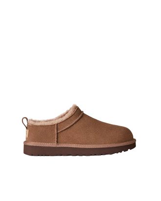 UGG Classic Micro Suede Shearling Clogs
