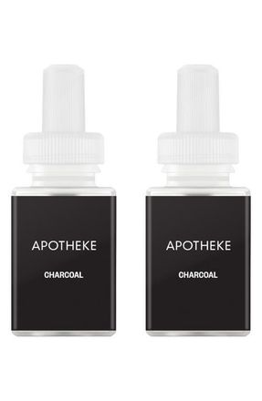 Apotheke x Pura 2-Pack Smart Fragrance Diffuser Refills in Charcoal at Nordstrom